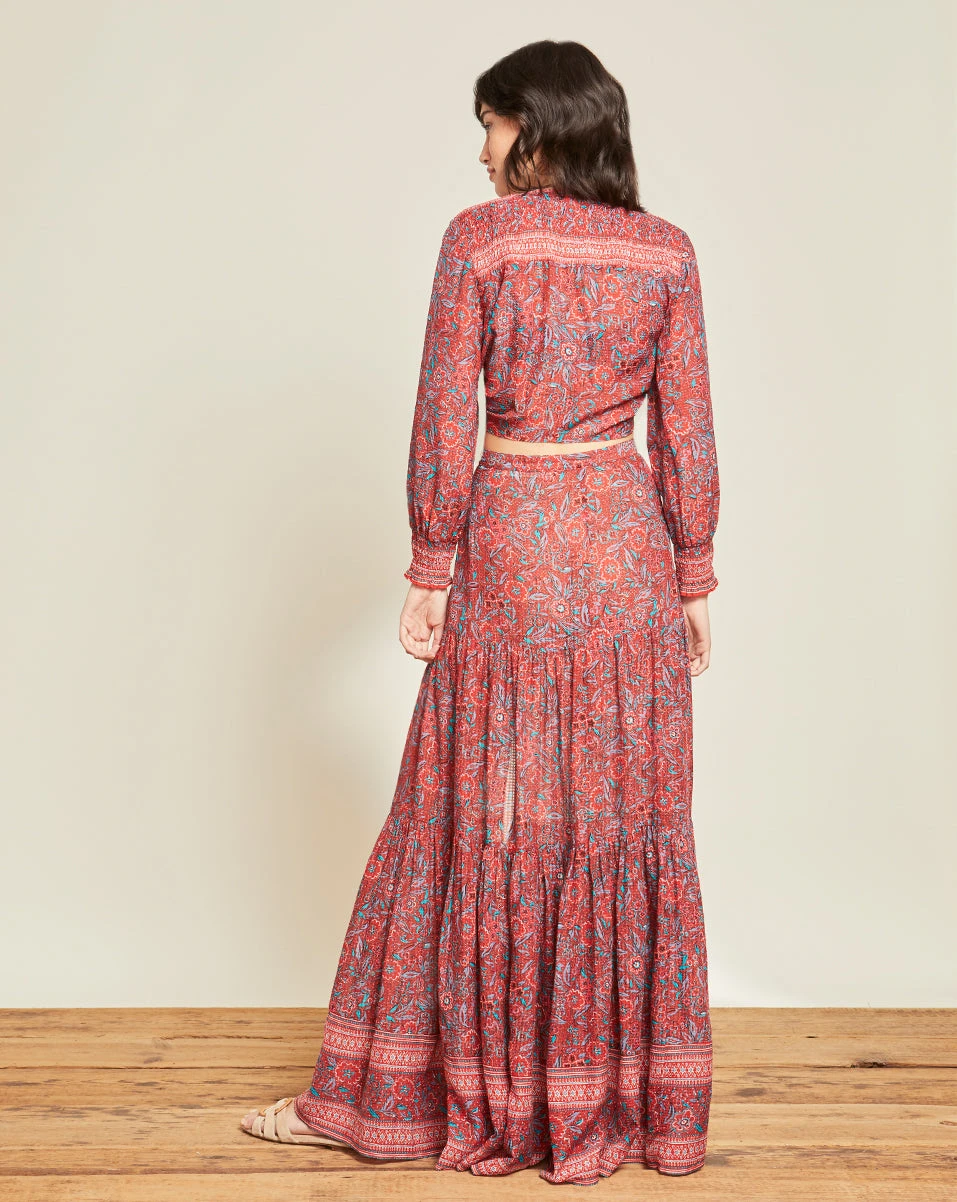 Veronica Beard Serence Floral Skirt Veronica Beard Serence Floral Skirt