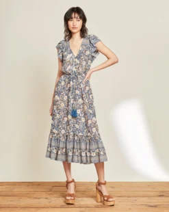 Veronica Beard Clothing Tinzia Floral Dress