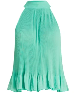 Veronica Beard New Arrivals Alexa Pleated Blouse