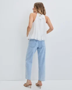 Veronica Beard New Arrivals Alexa Pleated Blouse