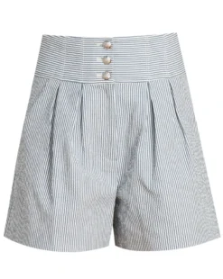 Veronica Beard Alicia Seersucker Short