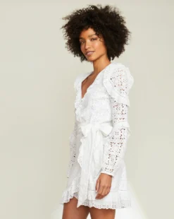 Veronica Beard New Arrivals Julia Eyelet Dress