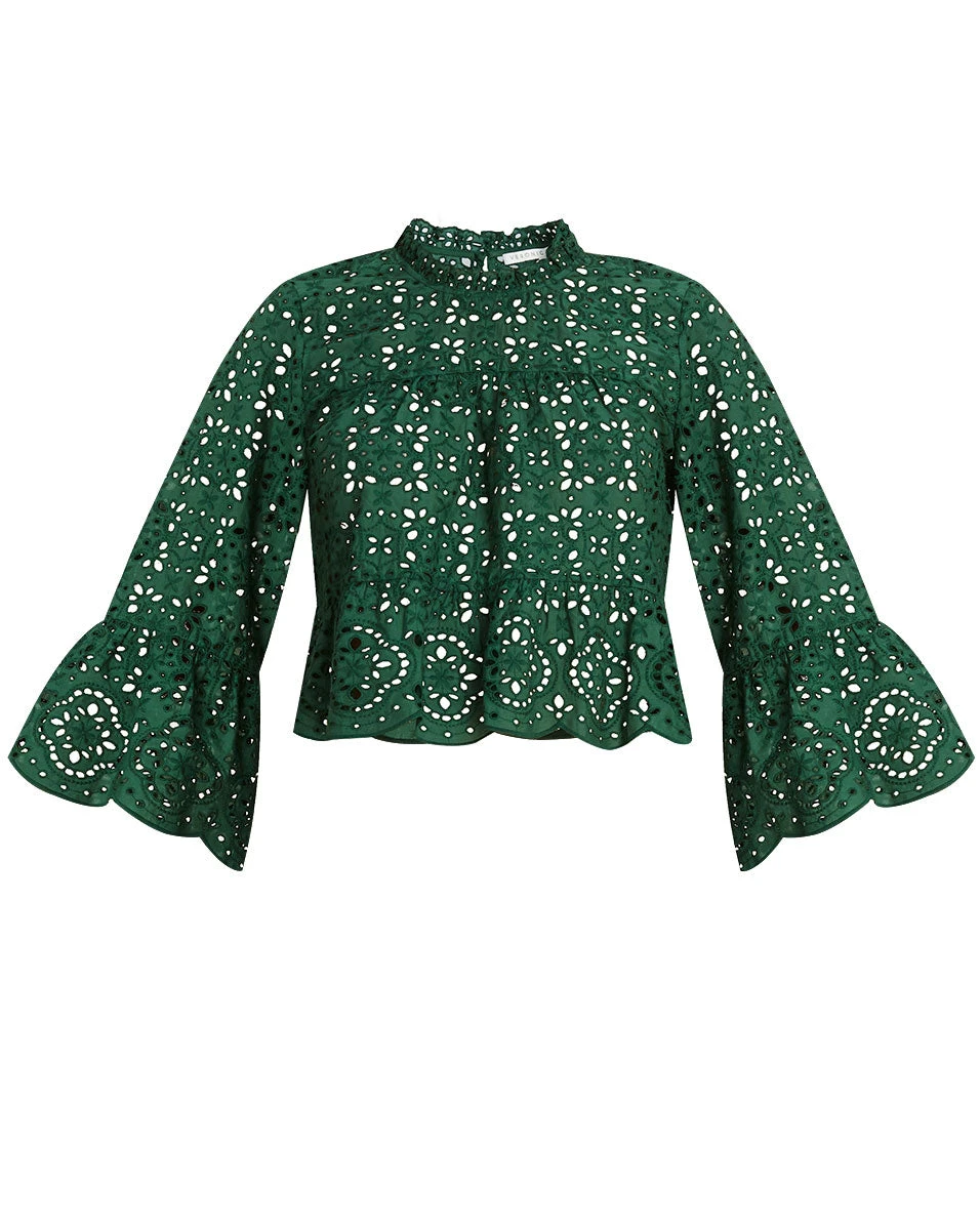 Veronica Beard Emmalyn Eyelet Top New Arrivals Veronica Beard Emmalyn Eyelet Top New Arrivals