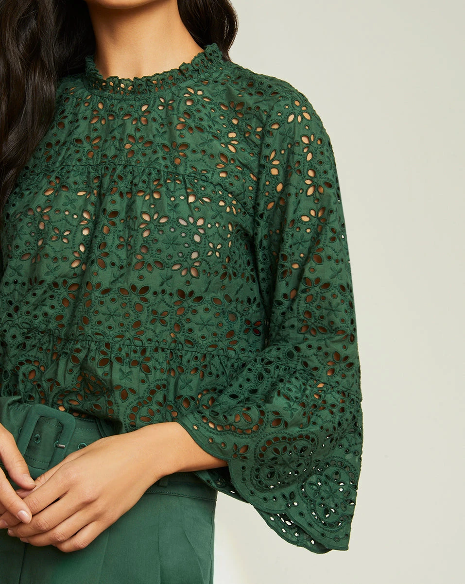 Veronica Beard Emmalyn Eyelet Top New Arrivals Veronica Beard Emmalyn Eyelet Top New Arrivals
