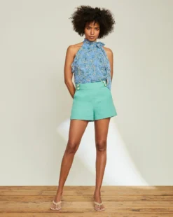 Veronica Beard Dali Floral Top