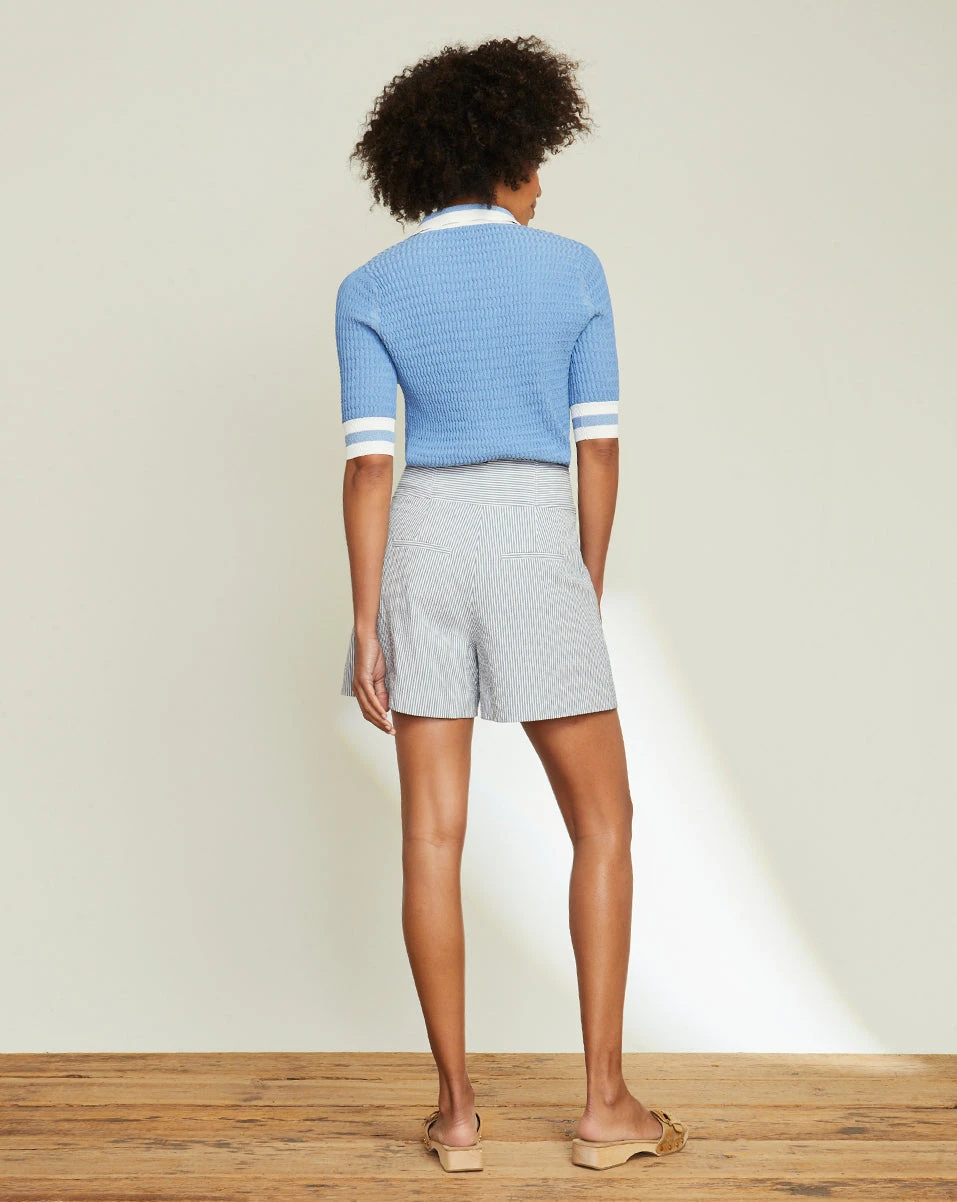 Veronica Beard Jorja Half Zip Polo Veronica Beard Jorja Half Zip Polo