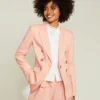 Veronica Beard Gaya Linen Dickey Jacket
