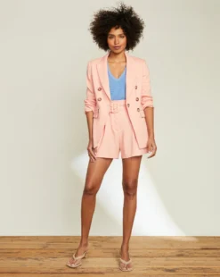 Veronica Beard Ashford Linen Short