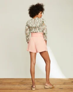 Veronica Beard Ashford Linen Short