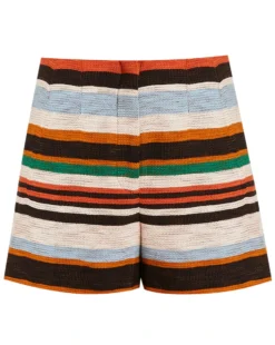 Veronica Beard New Arrivals Jazmin Striped Short