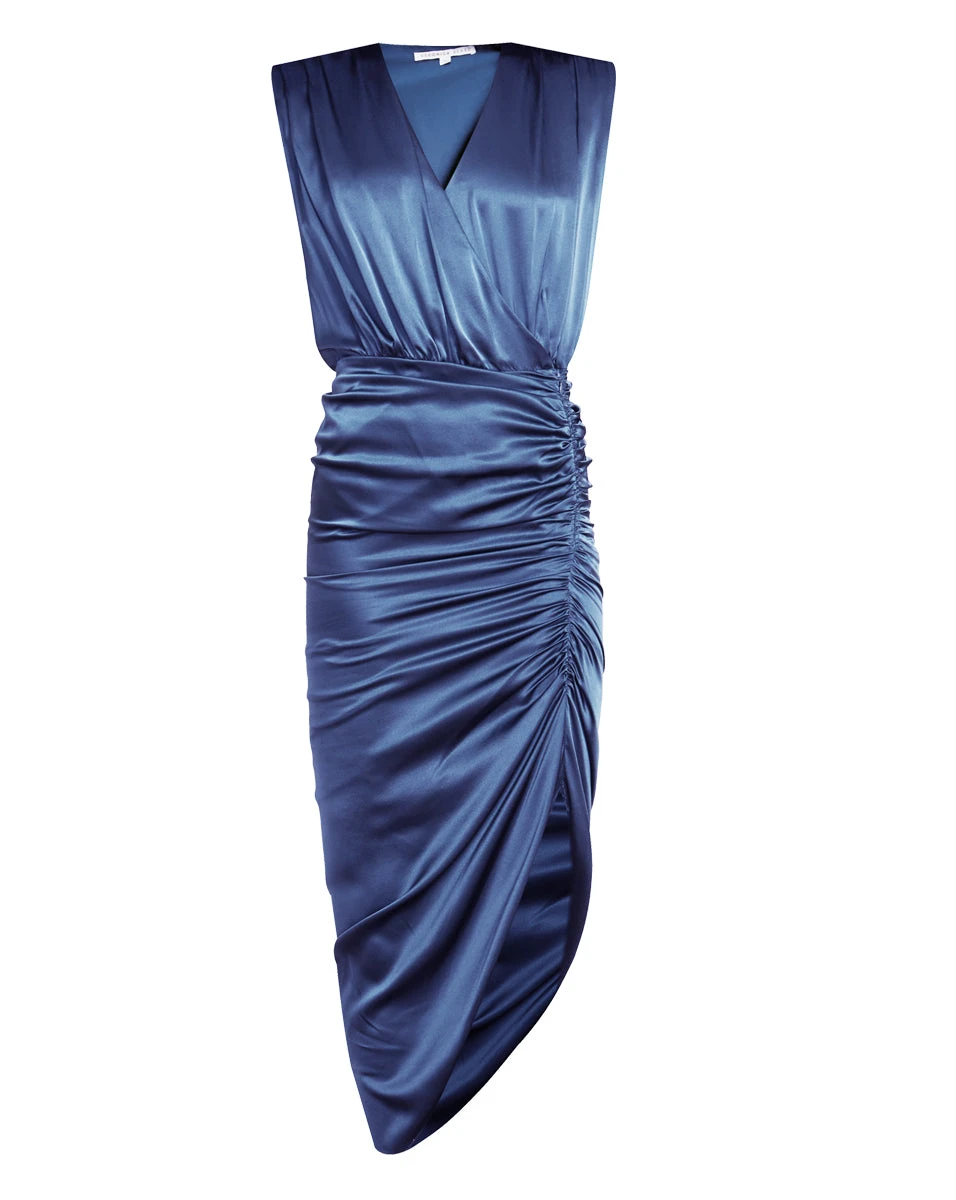 Veronica Beard Casela Ruched Dress New Arrivals Veronica Beard Casela Ruched Dress New Arrivals