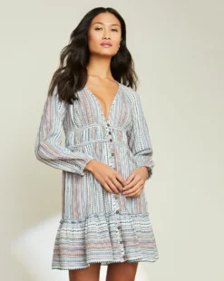 Veronica Beard Suzie Striped Dress New Arrivals