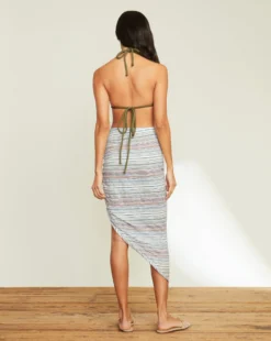 Veronica Beard New Arrivals Hazel Striped Skirt