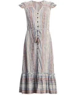 Veronica Beard New Arrivals Tinzia Striped Dress