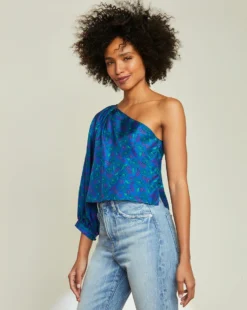Veronica Beard Lyric One-Shoulder Top New Arrivals