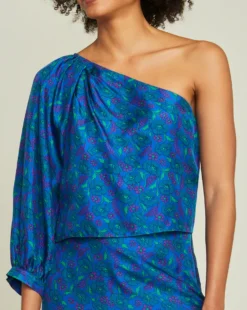 Veronica Beard Lyric One-Shoulder Top New Arrivals