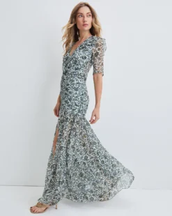 Veronica Beard Mick Floral Dress