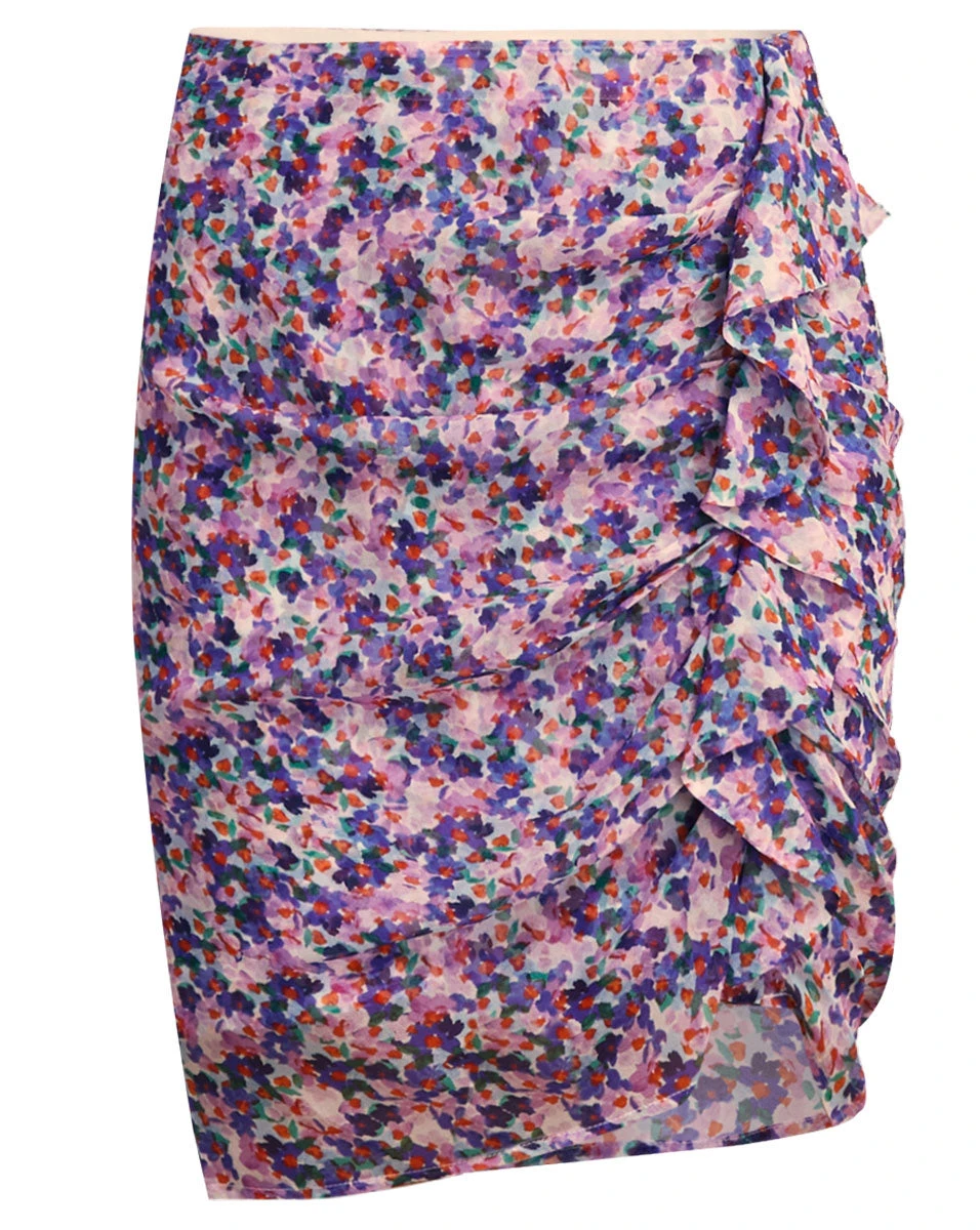 Veronica Beard Spencer Abstract-Print Skirt Veronica Beard Spencer Abstract-Print Skirt