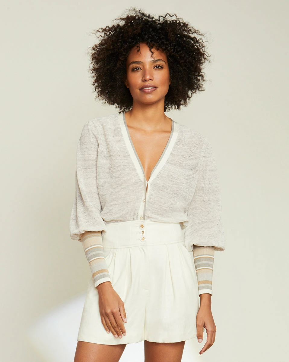 Veronica Beard New Arrivals Mott Linen Cardigan Veronica Beard New Arrivals Mott Linen Cardigan