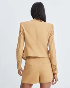 Veronica Beard New Arrivals Diego Linen Dickey Jacket