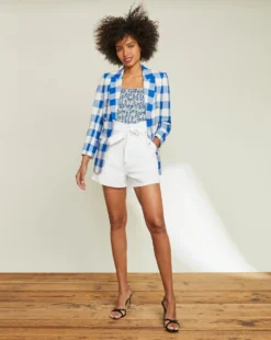 Veronica Beard New Arrivals Bexley Plaid Dickey Jacket