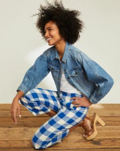 Veronica Beard New Arrivals Dova Plaid Pant