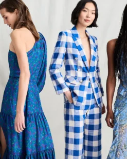 Veronica Beard New Arrivals Dova Plaid Pant