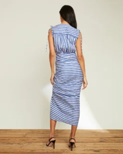 Veronica Beard New Arrivals Teagan Striped Dress