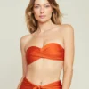 Veronica Beard Lina Twist Bandeau Top New Arrivals