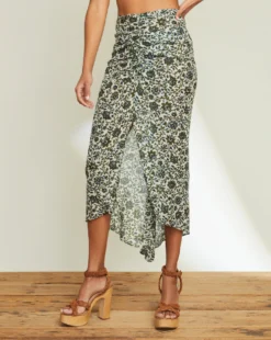 Veronica Beard Pixie Ruched Skirt
