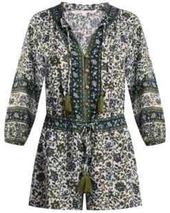 Veronica Beard Mariah Boho-Floral Romper New Arrivals 5 Veronica Beard Mariah Boho-Floral Romper New Arrivals
