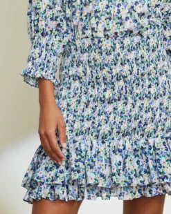 Veronica Beard Darrah Smocked Dress New Arrivals