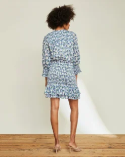 Veronica Beard Darrah Smocked Dress New Arrivals