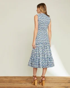 Veronica Beard Verena Smocked Dress