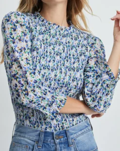 Veronica Beard Kali Smocked Top 5 Veronica Beard Kali Smocked Top