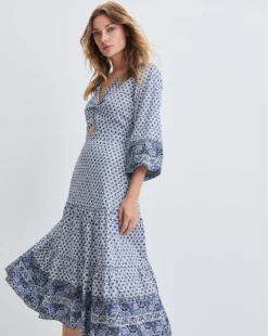 Veronica Beard Dinia Printed Dress