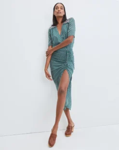 Veronica Beard Mariposa Printed Dress Clothing