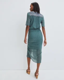 Veronica Beard Mariposa Printed Dress Clothing