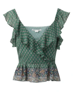 Veronica Beard Randa Printed Top 7 Veronica Beard Randa Printed Top