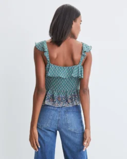 Veronica Beard Randa Printed Top 6 Veronica Beard Randa Printed Top