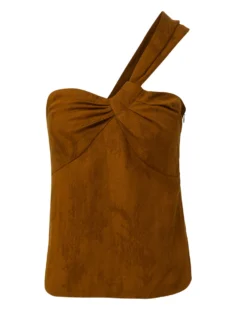 Veronica Beard Belinda One-Shoulder Jacquard Top Clothing 9 Veronica Beard Belinda One-Shoulder Jacquard Top Clothing