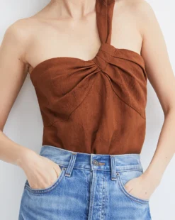 Veronica Beard Belinda One-Shoulder Jacquard Top Clothing 14 Veronica Beard Belinda One-Shoulder Jacquard Top Clothing