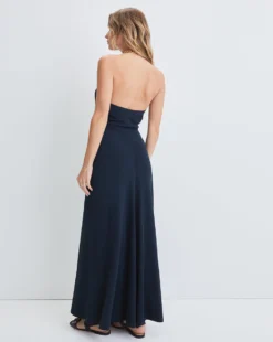 Veronica Beard Reze Chain-Link Halter Dress