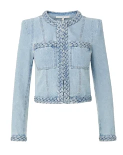 Veronica Beard Clothing Arrowe Denim Jacket 6 Veronica Beard Clothing Arrowe Denim Jacket