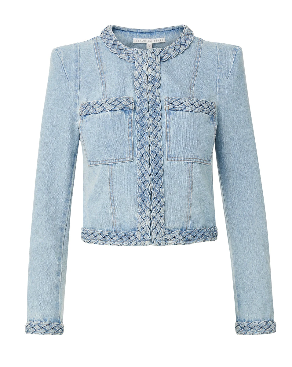 Veronica Beard Clothing Arrowe Denim Jacket Veronica Beard Clothing Arrowe Denim Jacket