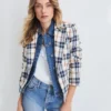 Veronica Beard Hosanna Plaid Dickey Jacket Clothing 2 Veronica Beard Hosanna Plaid Dickey Jacket Clothing