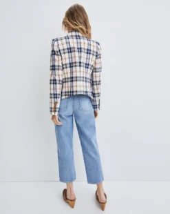 Veronica Beard Hosanna Plaid Dickey Jacket Clothing