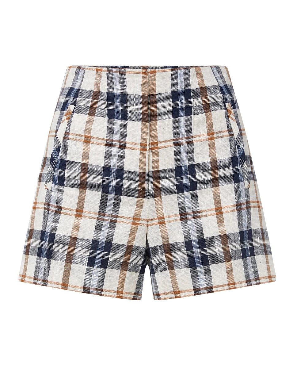 Veronica Beard Jazmin Plaid Short Clothing Veronica Beard Jazmin Plaid Short Clothing