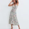 Veronica Beard Aldana Medallion-Floral Dress