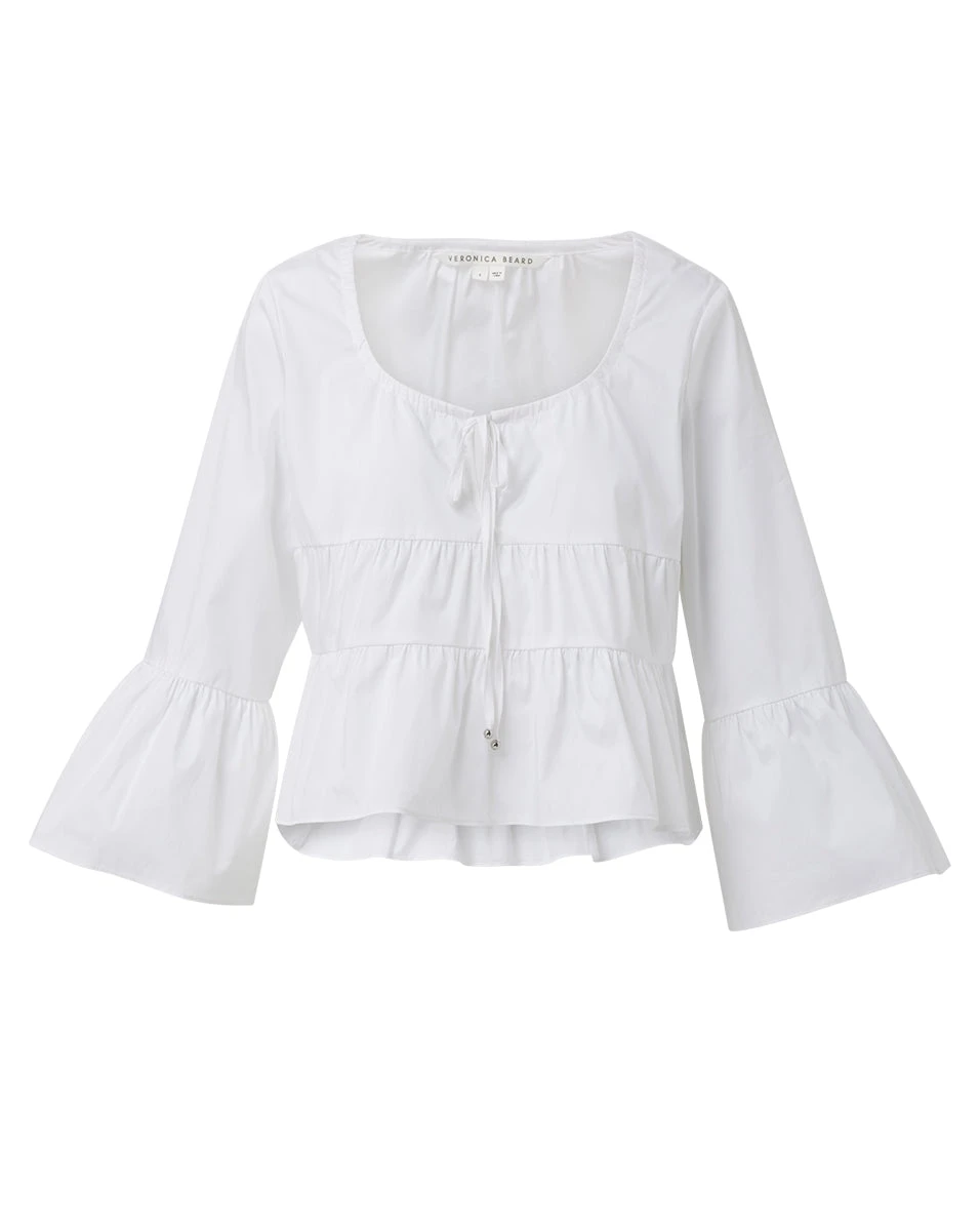 Veronica Beard Clothing Azel Tiered Top Veronica Beard Clothing Azel Tiered Top